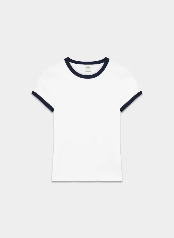 Aritzia HomeStretch™ Rib Crew T-Shirt - Image 6