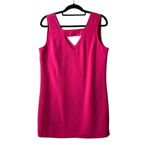 Banana republic pink dress women’s size 12‎ - Image 2