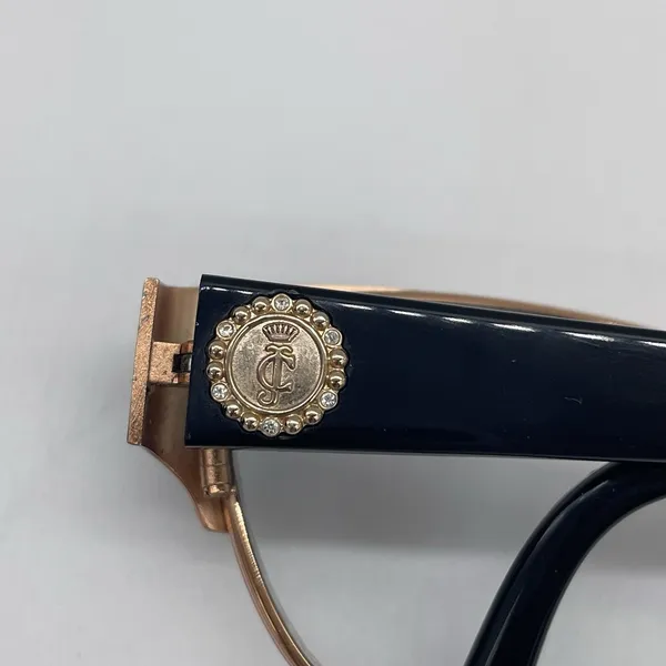 Juicy Couture Frames JU195 0JSM 135 Just Juicy Black Rose Gold Glasses Nose Pads - Image 7