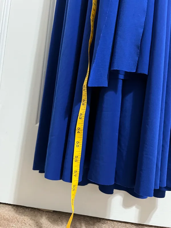 Blue maxi dress open back Size M - Image 4