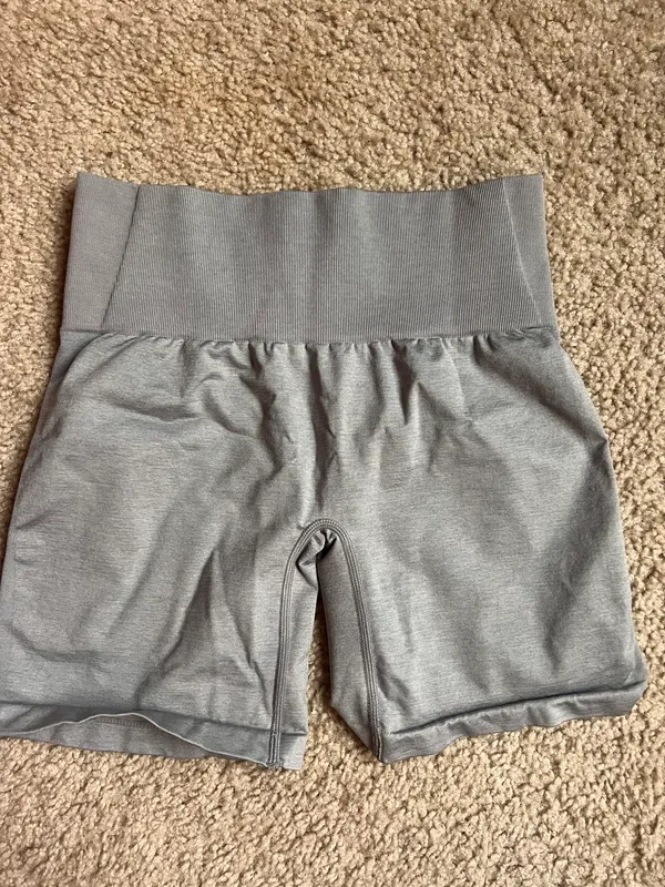 NVGTN Gray Pro Seamless Shorts *EXCELLENT CONDITION* - Image 2