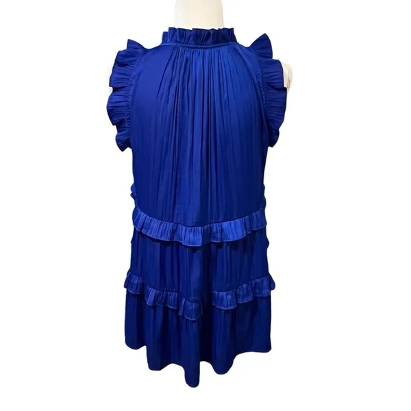 Anthropologie Tiered Ruffle Babydoll Top Size S Romantic Feminine Boho Flowy - Image 2