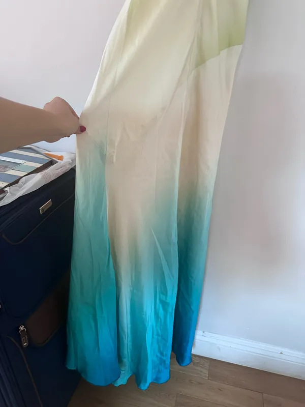 Vintage silk dress Multiple - Image 6