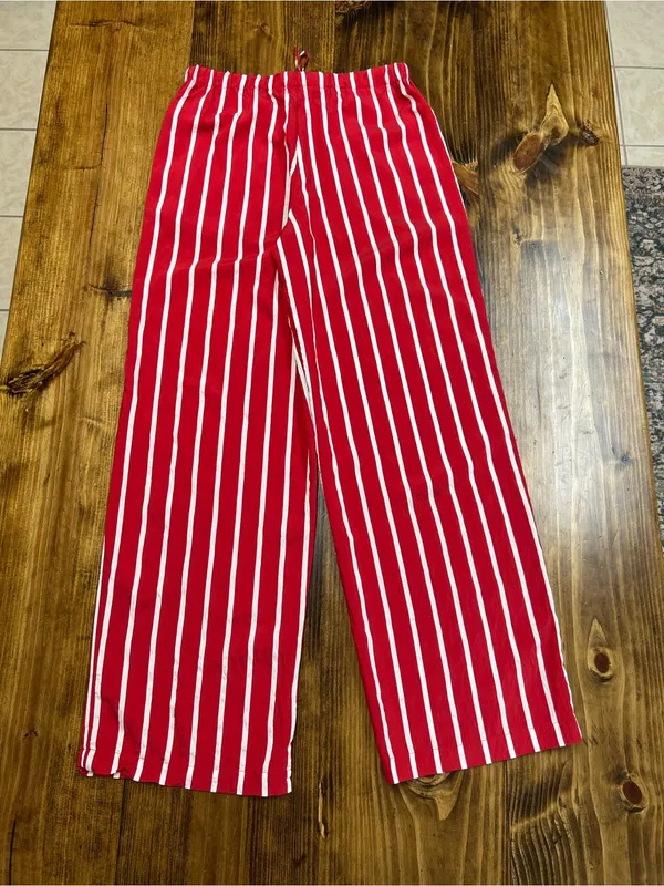 Madewell Pull On Pants in Varsity Red Size Small NWT - Image 12