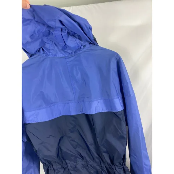 Columbia Zip Up Hooded Windbreaker Packable Rain Jacket Size Medium - Image 5