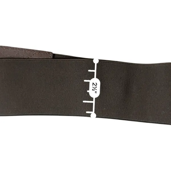 Old Navy Women Fashion Statement Brown and Rustic Buckle Belt L/XL - Image 6