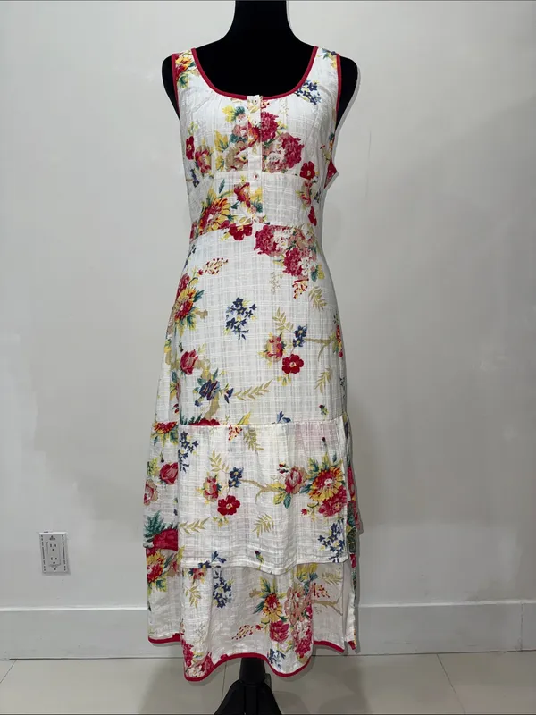 Betsey Johnson Riviera Floral Midi Dress - Image 3