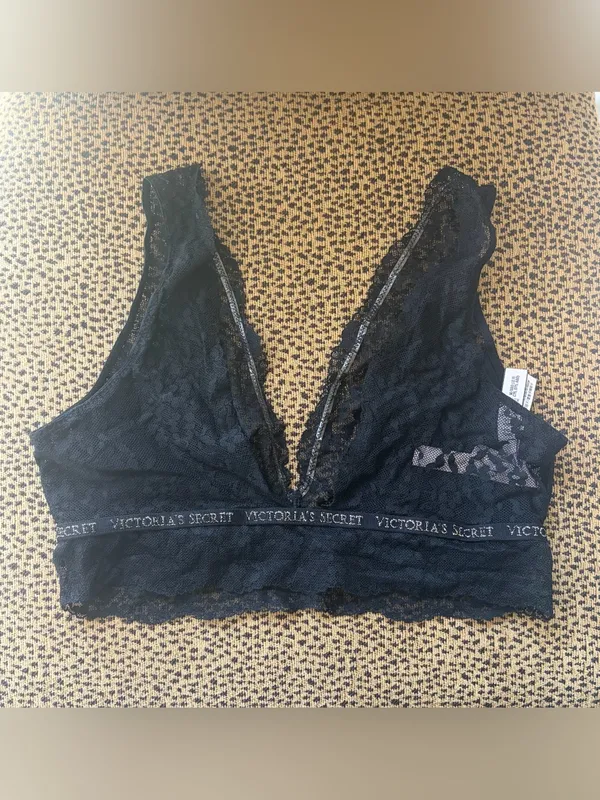 Victoria’s Secret Black Lace Bralette - Image 2