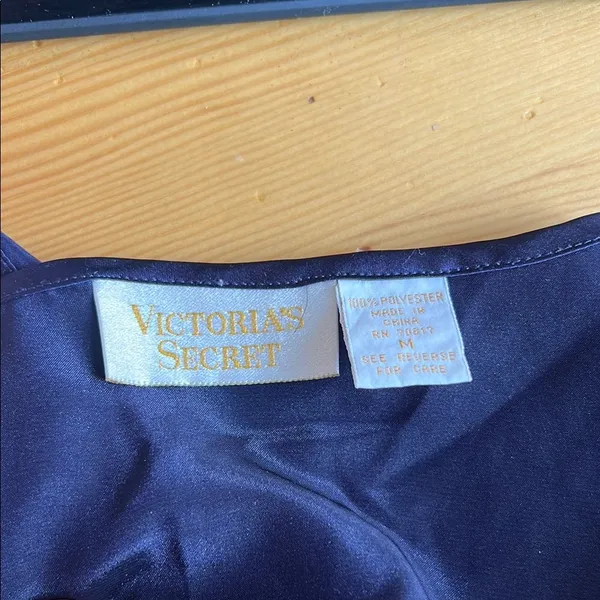 vintage victorias secret gold label satin top - Image 6