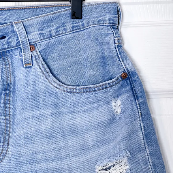 Levi's 501 Denim Cutoff Jean Shorts - Image 6