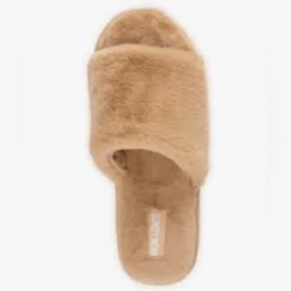 NWT MUK LUKS faux fur platform slipper, size medium (9-10) - Image 2