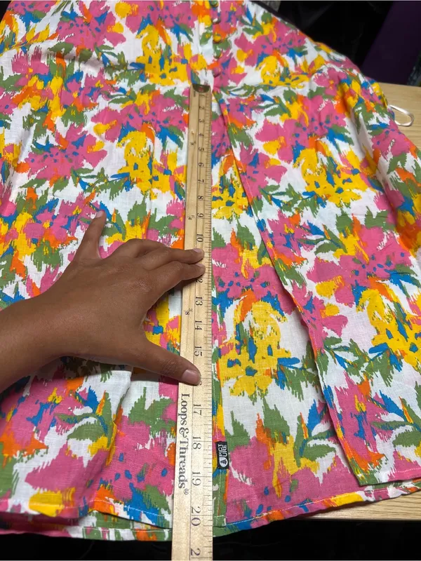 Picture Organic Clothing Bermina Alstro Print Linen Blend Dress M NWT - Image 14