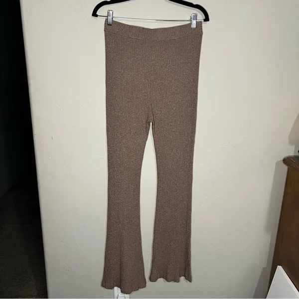 Alix NYX Delaney Revolve Ribbed High‎ Rise Pull On Flare Pants - Image 7