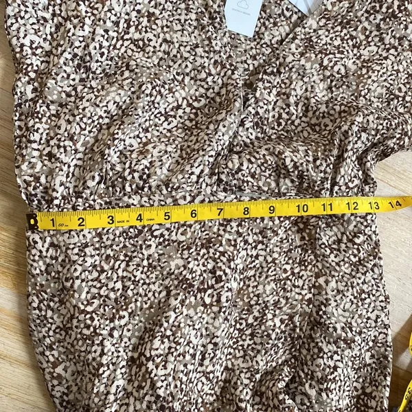 Zara brown printed dress - Image 12