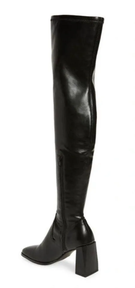 Open Edit New  Over The Knee Boot in Black size 5 - Image 3