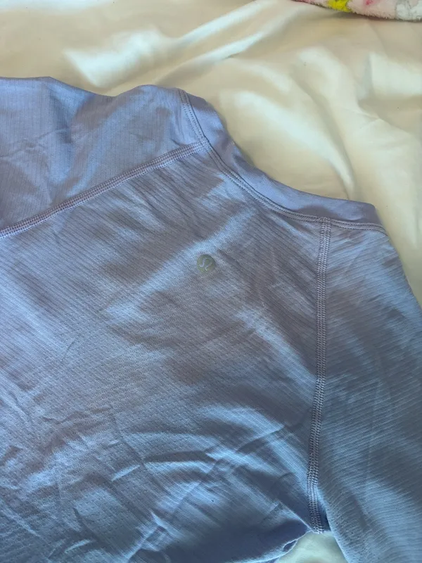 Light Purple Lululemon Swiftly Tech Long Sleeve Shirt - Image 5