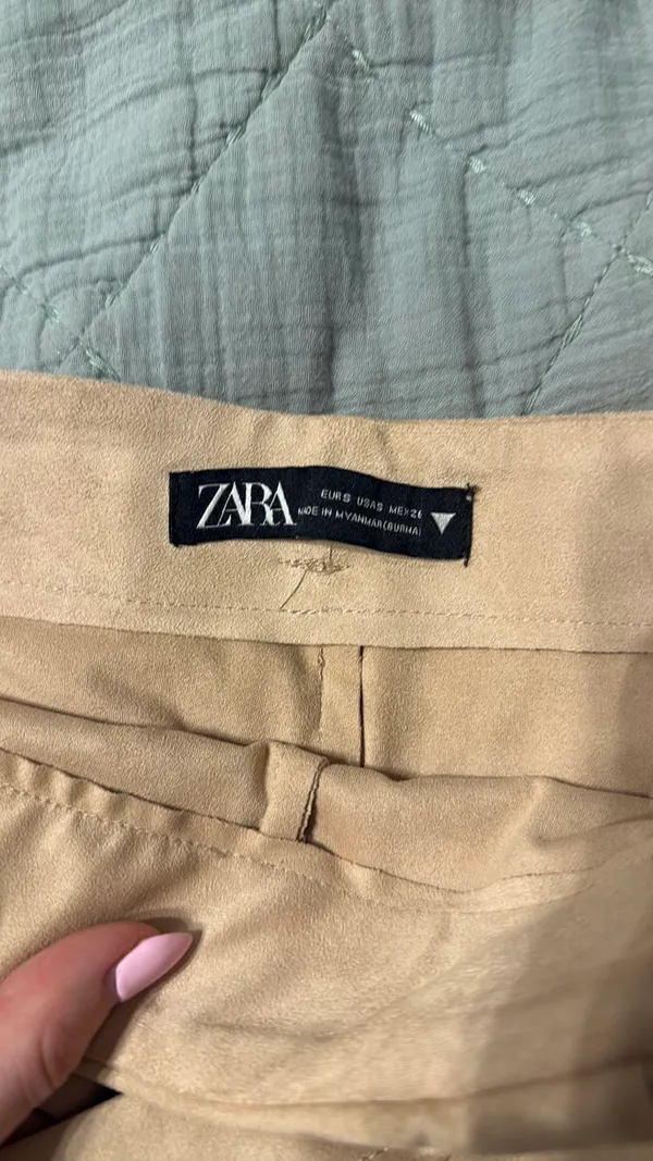 Zara Suede Shorts - Image 4