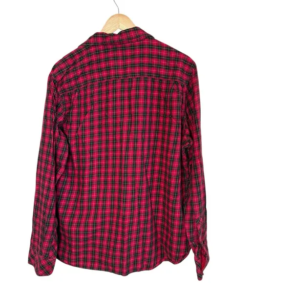 Victoria's Secret Red Plaid 2 Piece Pajama Set XL Holiday Christmas Heritage‎ - Image 3