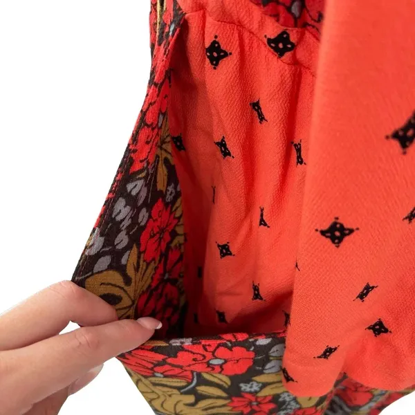 Free‎ People Tallula Dress Cherry Combo Print Size Small - Image 6