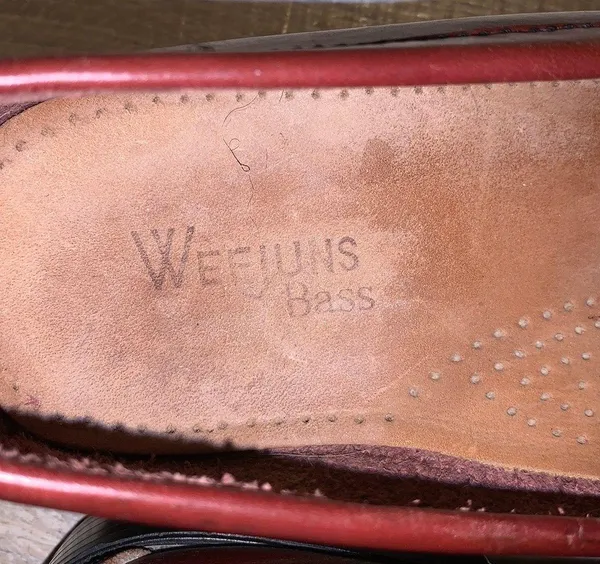 G.H. Bass &Co. Katherine 2 Wefjuns brown leather office loafers made in Brazil - Image 10
