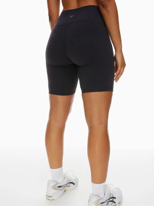 TNAction Aritzia Hi-Rise Biker Activewear Shorts, Brown, Size S - Image 3