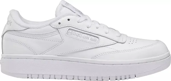 Reebok Club C Double Platform White Sneakers NWT - Women’s 7.5 - Image 3