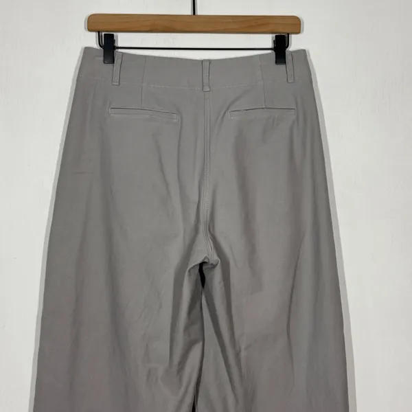 Wilfred‎ Free Ascendant Pants Womens Size 6 Light Gray High Waist Wide Leg Work - Image 5