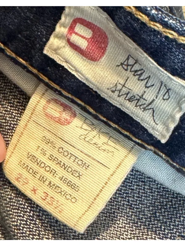 BKE Dark Blue Cropped Capri crop jeans denim - Image 7
