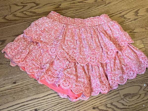 American Eagle S Pink Floral Skort/Skirt - Image 3