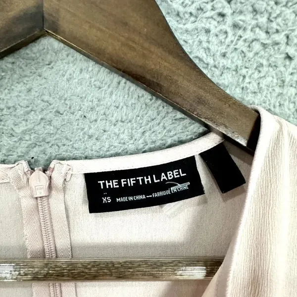 The Fifth Label mini fit flare dress womens XS‎ pink coquette ballet cottagecore - Image 2