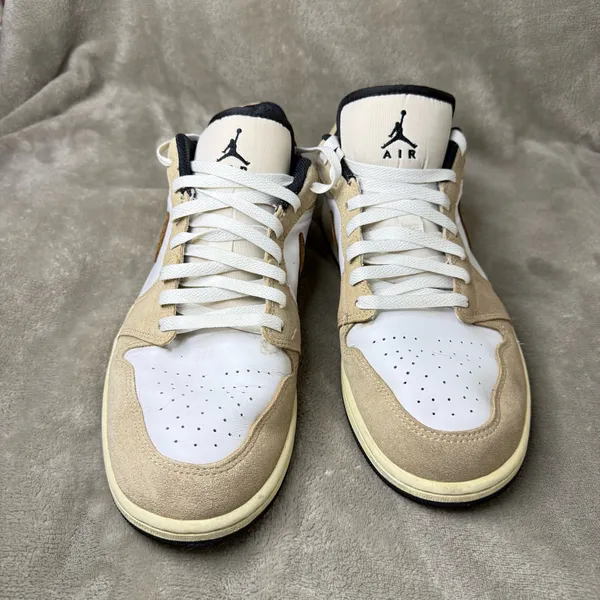 Nike Air Jordan Air Jordan 1 Low tan men’s shoes size 11.5 - Image 2