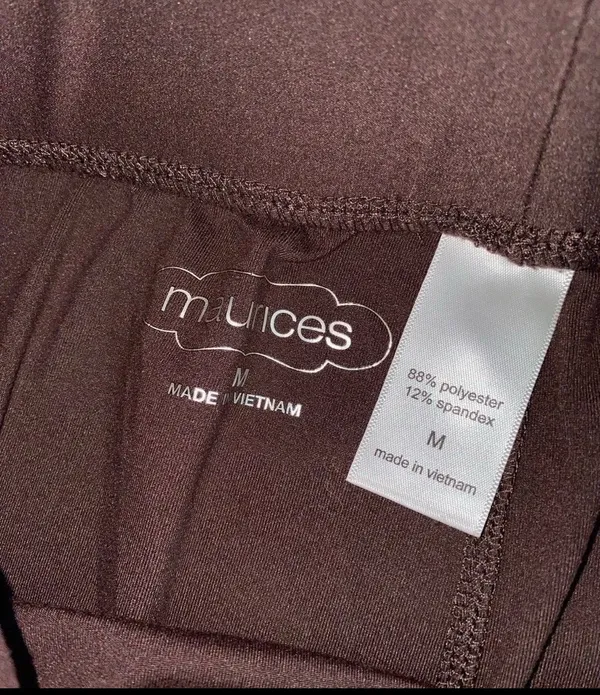 Brown Leggings Size M - Image 4