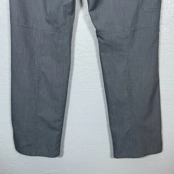 Figs Women M Graphite Gray Kade Cargo Scrub Pants Yoga Waistband Pocket Dental - Image 5
