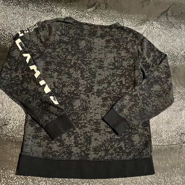 Womens M Fanatics Houston Texans NFL Tonal Gray Camo Pullover Sweatshirt - Image 2