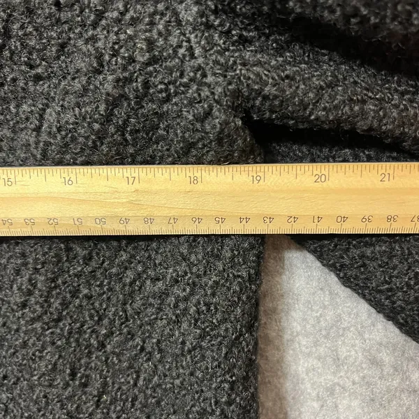 Vintage ILGWU Black Boucle Wool Jacket‎ Union Made Textured Blazer Coat - Image 2
