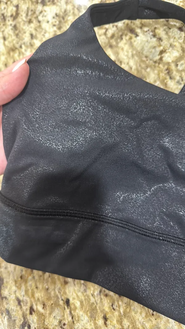 Lululemon Sports Bra 8 Black - Image 3