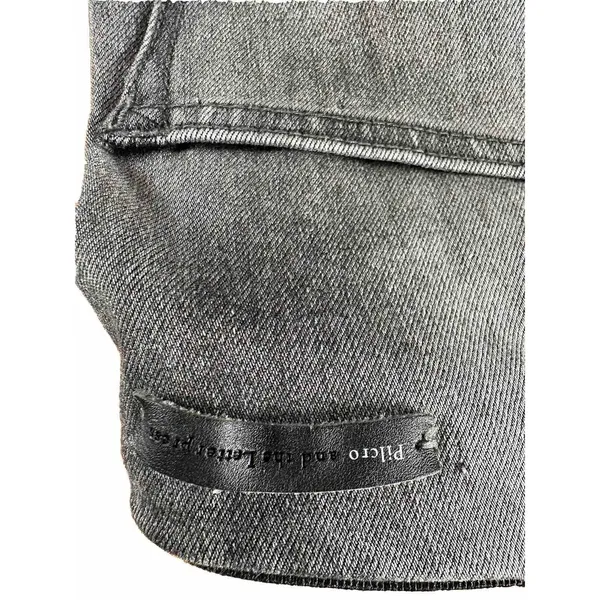 Pilcro and the Letterpress High Rise Denim Legging sz 28 Gray Pant Anthropolgie‎ - Image 7