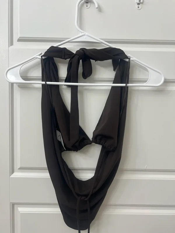 Garage Open Back Cowl Neck Top - Image 5
