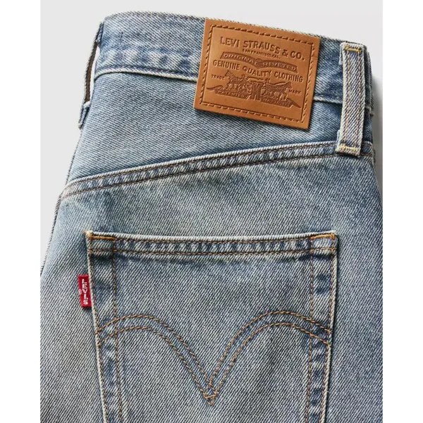 New Levi's 26x30 Premium Ribcage Wide Leg Tint Story Medium Wash - Image 6