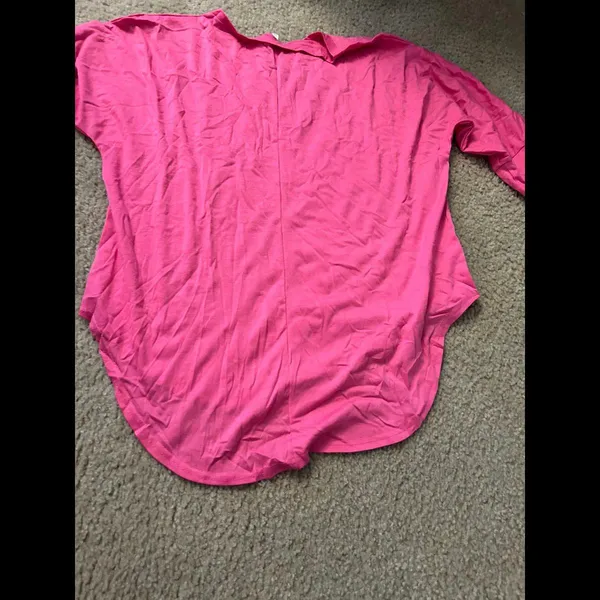 Woman top shirt size xl pink cute - Image 3