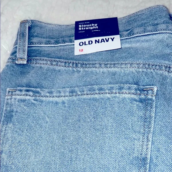 Old Navy High Rise Blue Crop Jeans Classic Style‎ - Image 11