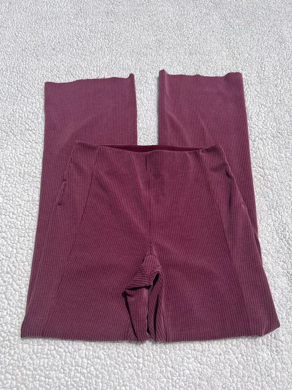 Lululemon Ribbed Softstreme Flared Pants - Image 3
