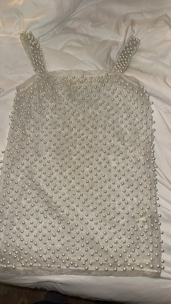Loveshack Fancy Pearl Dress - Image 5
