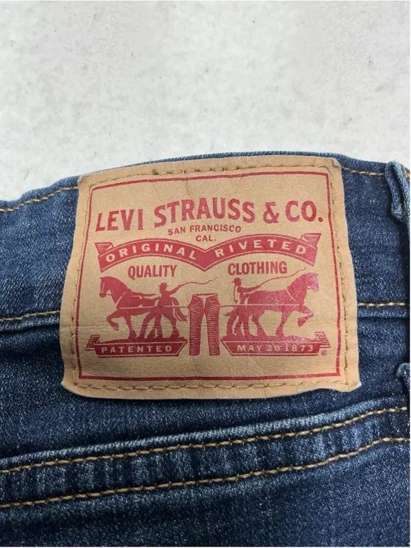 Womans Excellent Levi Strauss 721 Skinny Blue Jeans Waist 33 - Image 7
