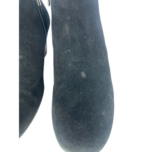 Aquatalia Suede Interior Zip Ankle‎ Boots Black 7.5 - Image 7
