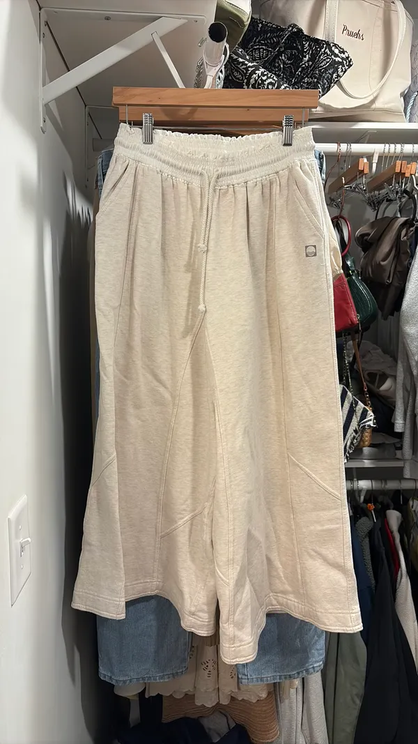Anthropologie Daily Practice Pants Neutral - Image 4