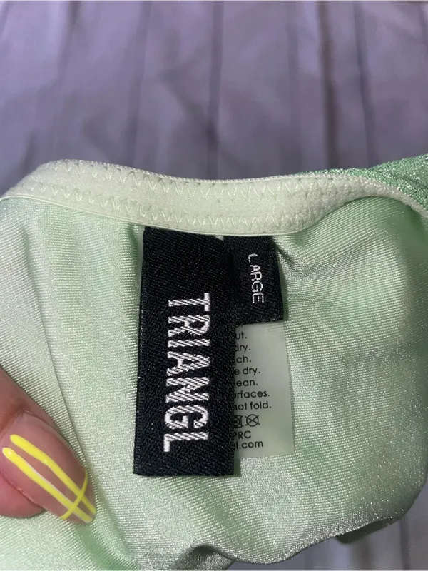 triangl swimwear Sparkling Mint Green Bikini Set - Image 6