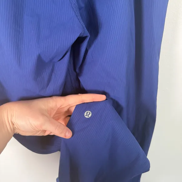 Lululemon Dance Studio‎ Mid Rise Jogger Pants Full Length Psychic Blue Travel 2 - Image 6