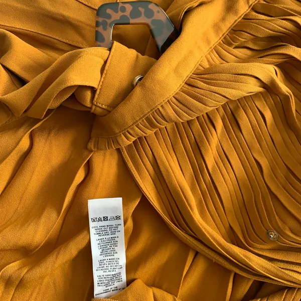 ASOS Yellow Pleated Maxi Skirt - Image 16