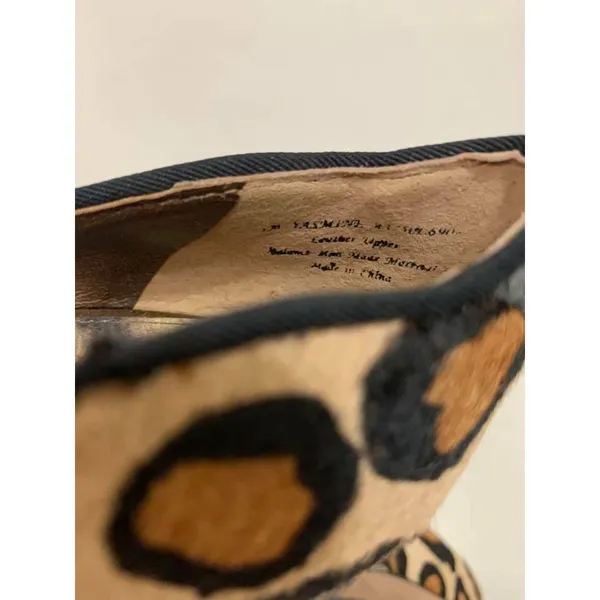 Sam Edelman Yasmine Round‎ Toe Leopard Heels Size 6 - Image 8